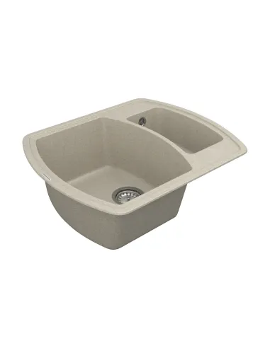 Мойка для кухни из гранита Vankor Norton NMP 03.63 Terra, 500х625х200 мм - 3