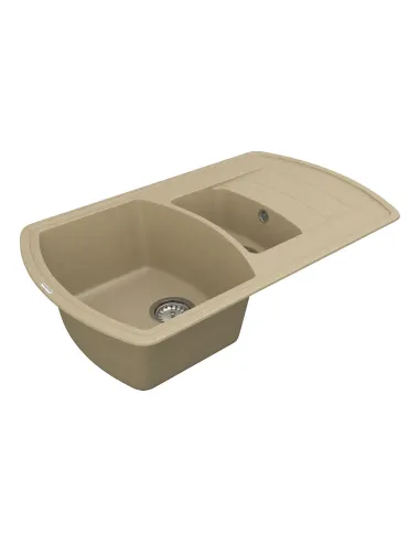 Мийка для кухні з граніту Vankor Norton NMP 04.86 Safari, 500х855х200 мм - 3