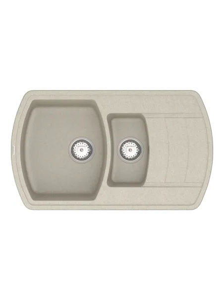 Мойка для кухни из гранита Vankor Norton NMP 04.86 Terra, 500х855х200 мм - 1 Мойка для кухни из гранита Vankor Norton NMP 04.86 Terra, 500х855х200 мм - 1