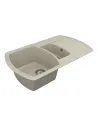 Мийка для кухні з граніту Vankor Norton NMP 04.86 Terra, 500х855х200 мм - 3
