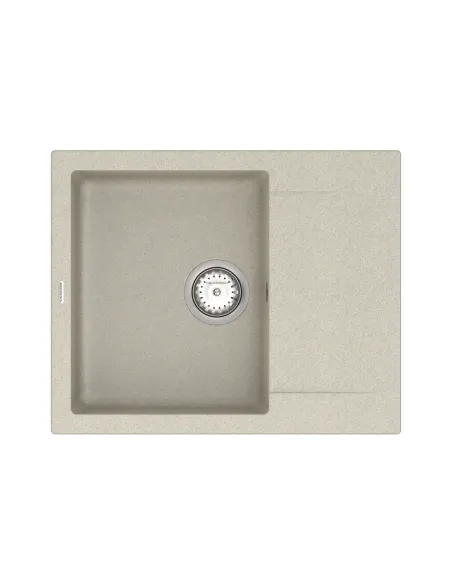 Мийка для кухні з граніту Vankor Orman OMP 02.61 Terra, 585х480х190 мм - 1