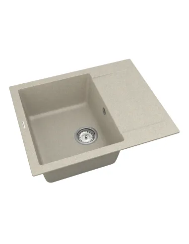 Мийка для кухні з граніту Vankor Orman OMP 02.61 Terra, 585х480х190 мм - 2