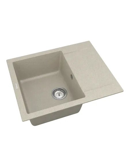 Мийка для кухні з граніту Vankor Orman OMP 02.61 Terra, 585х480х190 мм - 2