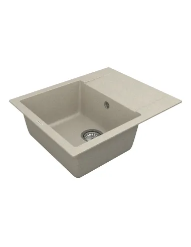 Мийка для кухні з граніту Vankor Orman OMP 02.61 Terra, 585х480х190 мм - 3