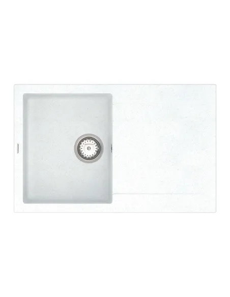 Мойка для кухни из гранита Vankor Orman OMP 02.78 White stone, 765х480х190 мм - 1 Мойка для кухни из гранита Vankor Orman OMP 02.78 White stone, 765х480х190 мм - 1