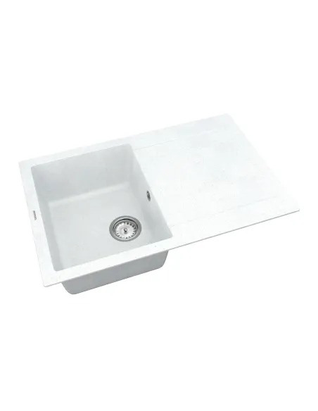 Мойка для кухни из гранита Vankor Orman OMP 02.78 White stone, 765х480х190 мм - 2 Мойка для кухни из гранита Vankor Orman OMP 02.78 White stone, 765х480х190 мм - 2
