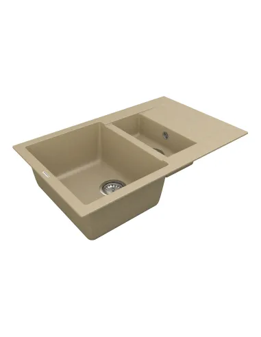 Мийка для кухні з граніту Vankor Orman OMP 04.80 Safari, 490х785х190 мм - 3