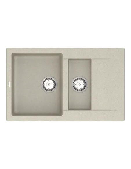 Мойка для кухни из гранита Vankor Orman OMP 04.80 Terra, 490х785х190 мм - 1