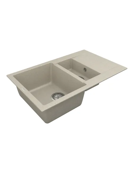 Мойка для кухни из гранита Vankor Orman OMP 04.80 Terra, 490х785х190 мм - 3