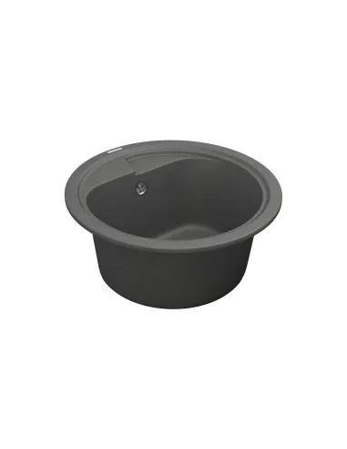 Мойка для кухни из гранита Vankor Polo PMR 01.44 Gray, 440х440х180 мм - 3