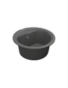 Мийка для кухні з граніту Vankor Polo PMR 01.44 Gray, 440х440х180 мм - 3