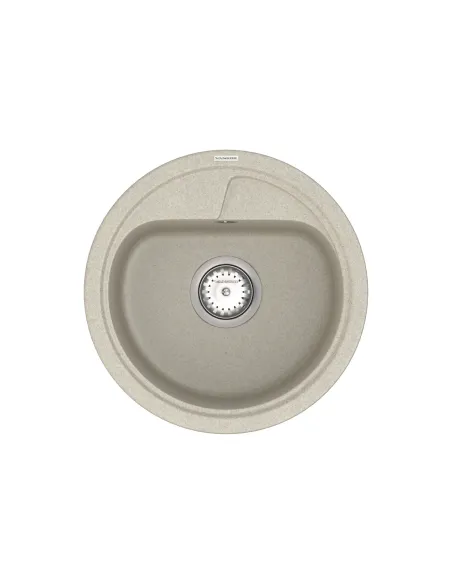 Мийка для кухні з граніту Vankor Polo PMR 01.44 Terra, 440х440х180 мм - 1