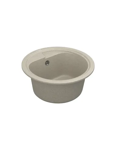 Мийка для кухні з граніту Vankor Polo PMR 01.44 Terra, 440х440х180 мм - 3