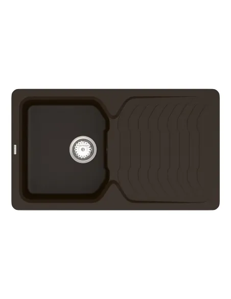 Мойка для кухни из гранита Vankor Sigma SMP 02.85 Chocolate, 490х845х190 мм - 1