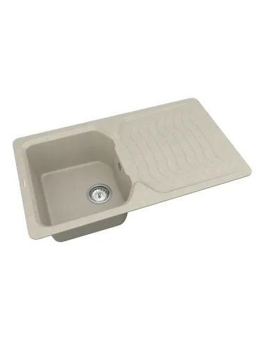 Мойка для кухни из гранита Vankor Sigma SMP 02.85 Terra, 490х845х190 мм - 2