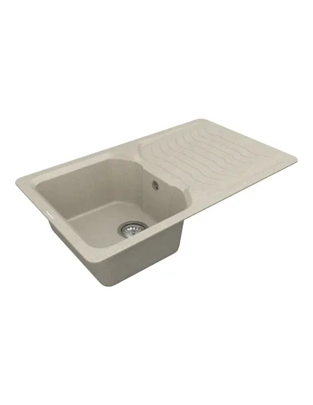 Мойка для кухни из гранита Vankor Sigma SMP 02.85 Terra, 490х845х190 мм - 3