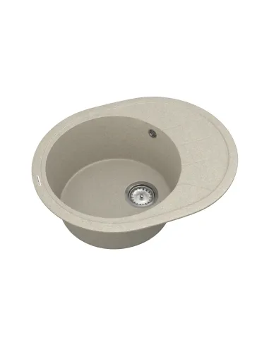 Мойка для кухни из гранита Vankor Sity SMO 02.61 Terra, 605х490х200 мм - 2