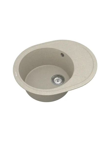 Мойка для кухни из гранита Vankor Sity SMO 02.61 Terra, 605х490х200 мм - 2