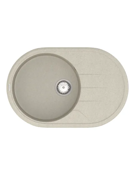 Мийка для кухні з граніту Vankor Sity SMO 02.78 Terra, 765х500х200 мм - 1