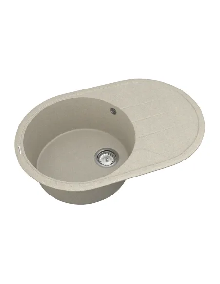 Мийка для кухні з граніту Vankor Sity SMO 02.78 Terra, 765х500х200 мм - 2