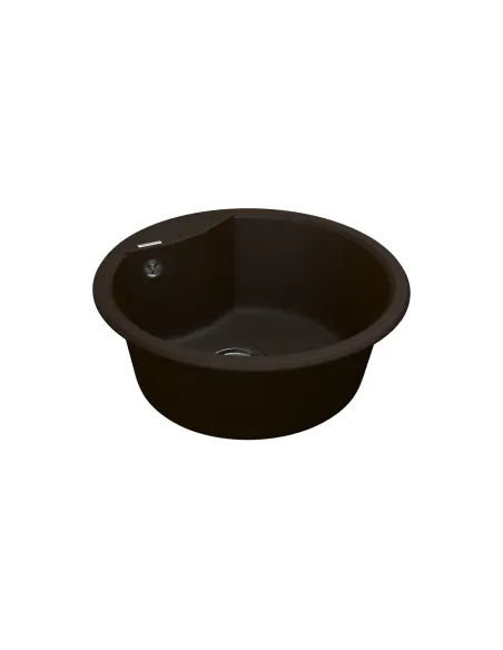 Мийка для кухні з граніту Vankor Vena VMR 01.48 Chocolate, 475х475х180 мм - 3
