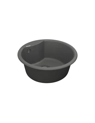 Мийка для кухні з граніту Vankor Vena VMR 01.48 Gray, 475х475х180 мм - 3