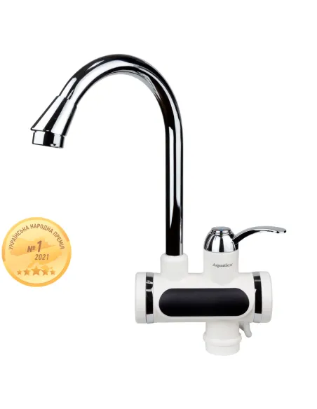 Смеситель для кухни с подогревом воды Aquatica JZ-6B141W, 3 кВт - 1