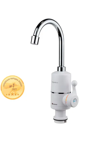 Змішувач для кухні з підігрівом води Aquatica NZ-6B112W, 3 кВт - 1
