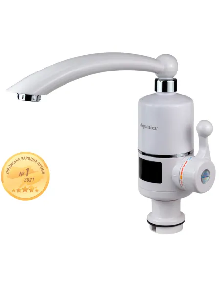 Змішувач для кухні з підігрівом води Aquatica NZ-6B242W, 3 кВт - 1
