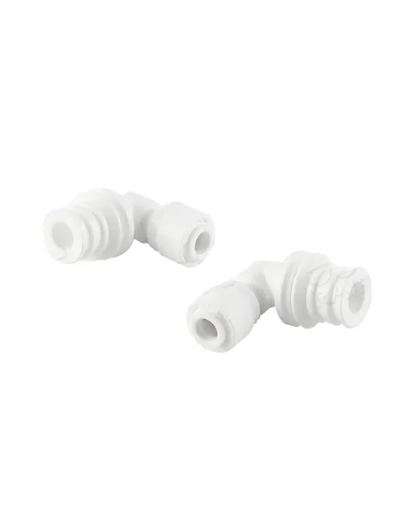 Фітинг кутовий Raifil 2814-А, 0.25 дюйма x 15.3 мм, зі штуцером - 1