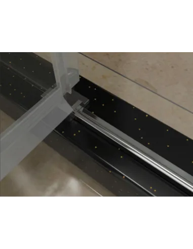 Душова кабіна без піддону Asignatura Aragon 90х90 орна, квадратна - 3