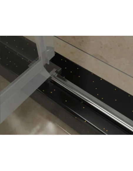 Душова кабіна без піддону Asignatura Aragon 90х90 орна, квадратна - 3