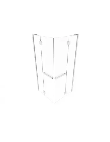 Душова кабіна без піддону Asignatura Aragon 90х90 орна, квадратна - 5