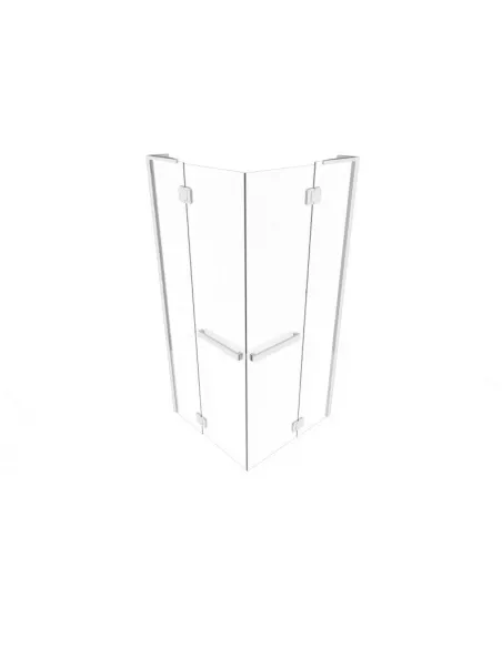 Душова кабіна без піддону Asignatura Aragon 90х90 орна, квадратна - 5