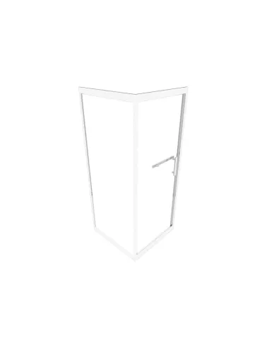 Душевая кабина без поддона Asignatura Tinto 90х90 раздвижная, квадратная - 4