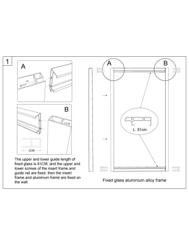 Душевая кабина без поддона Asignatura Tinto 90х90 раздвижная, квадратная - 8