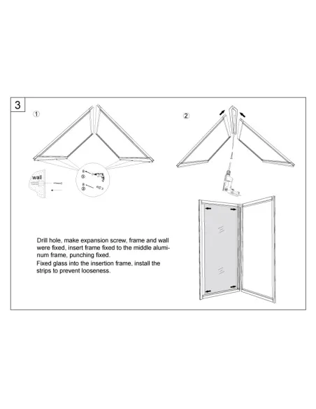 Душевая кабина без поддона Asignatura Tinto 90х90 раздвижная, квадратная - 10