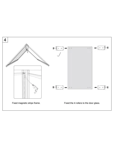 Душевая кабина без поддона Asignatura Tinto 90х90 раздвижная, квадратная - 11