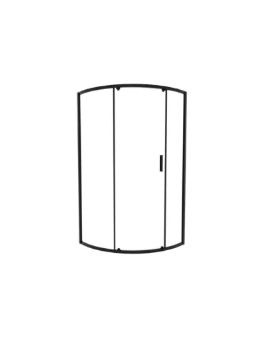 Душова кабіна без піддону Asignatura Altea 90х90 розсувна, напівкругла - 5