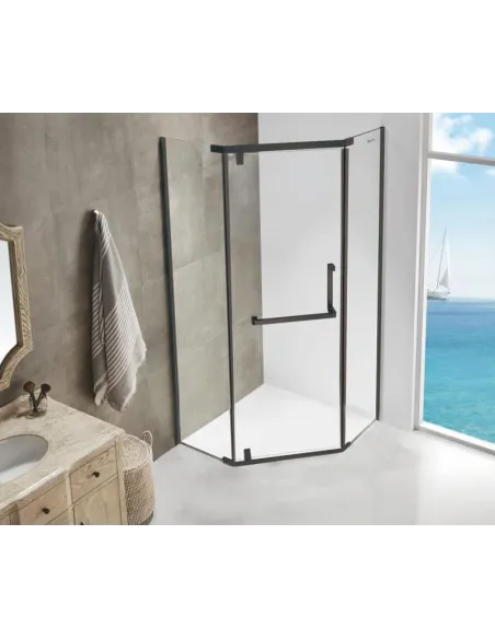 Душова кабіна без піддону Asignatura Turia 90х90 орна, п`ятикутна - 4 Душова кабіна без піддону Asignatura Turia 90х90 орна, п`ятикутна - 4
