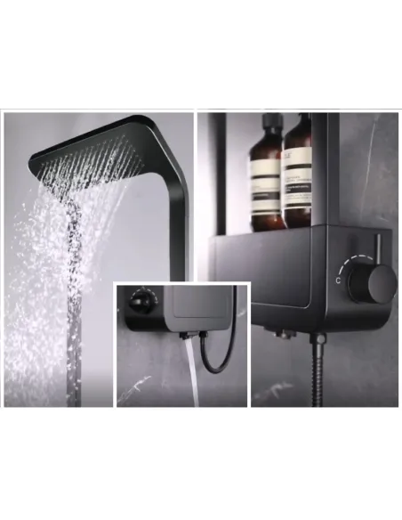 Душова панель Asignatura Unique 85597802 чорна - 3