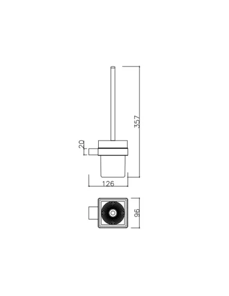 Єршик для унітазу Asignatura Intense 65609800 - 2