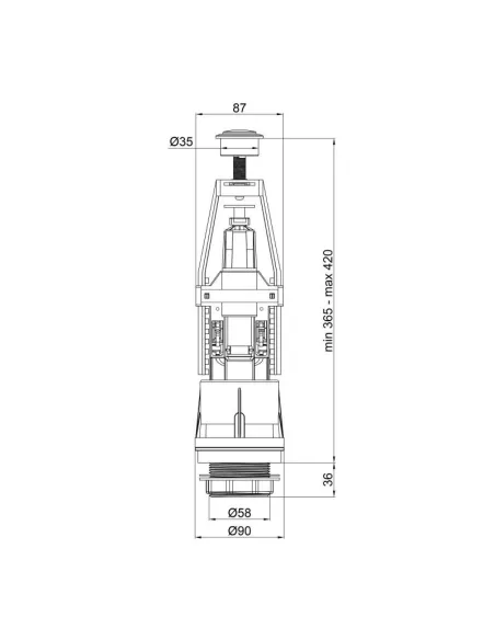 Запірна арматура на унітаз Lidz WHI 60 02 K001 00, 0,37 дюйма - 2 Запірна арматура на унітаз Lidz WHI 60 02 K001 00, 0,37 дюйма - 2