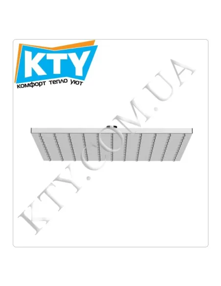 Лейка тропический душ Tres Cub-300 1.34.138.30 хром - 1