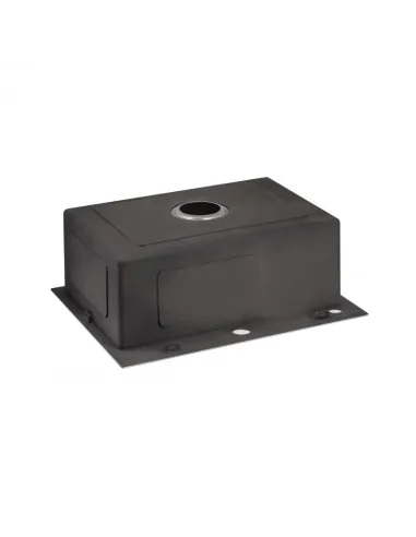 Мийка для кухні з нержавіючої сталі Lidz Brush H5845 3.0/1.0 мм з дозатором для миючого засобу - 5