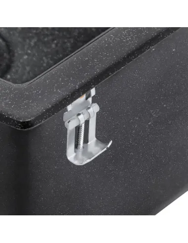 Мойка для кухни каменная Lidz BLA-03, 515x455х215 мм - 6