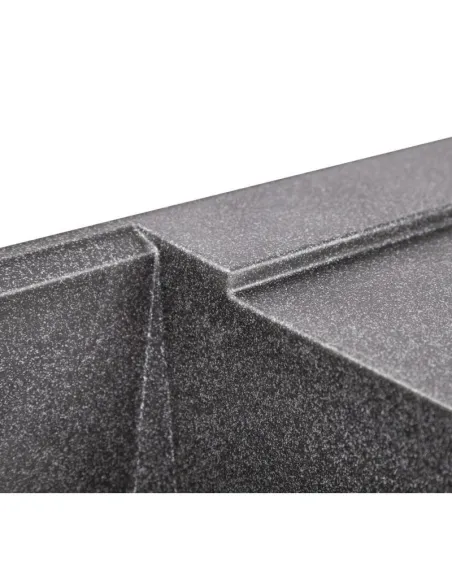 Мойка для кухни каменная Lidz BLA-03, 790x500х235 мм - 6