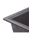 Мийка для кухні кам`яна Lidz BLA-03, 790x500х235 мм - 7