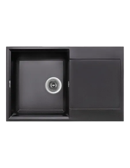 Мийка для кухні кам`яна Lidz BLM-14, 790х500х235 мм - 1