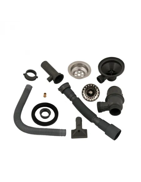 Сифон для кухонного миття Lidz GRA 47 01 002 01, 3 дюйми - 3